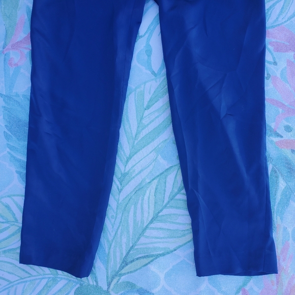 Vintage 80's Blue Business Jumpsuit One Piece (Petite Short Fit) - Picture 5 of 15